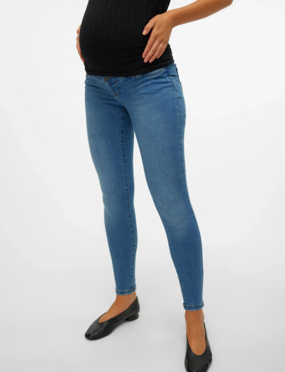 Vero Moda Maternity Vmmtanya S Piping Jeans Vi349 Ga Noos - Blue - L
