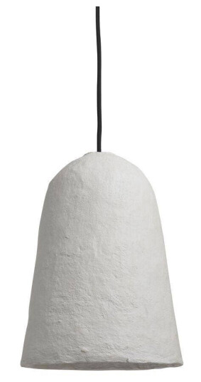 Tulip Taklampe 30 x 23 cm Bomull Hvit