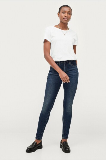 Levi's - Jeans Retro High Skinny - Blå