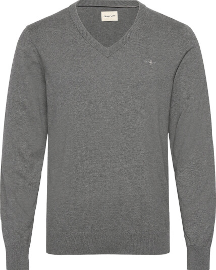 Gant | Shield Cotton V Neck | M