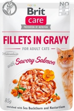 Brit Care Adult Laks Kornfri Våtfôr 85 G