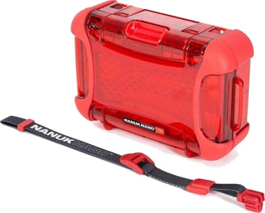 NANUK Nano Case 330 (170x96x49mm) RĂžd NANUK Nano Case 330 (170x96x49mm) RĂžd
