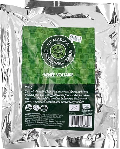 Uji Matcha Ceremonial Grade 200 g Refill ØKO Uji Matcha Ceremonial Grade 200 g Refill ØKO