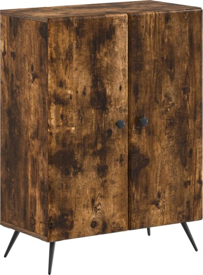 vidaXL Baderom Oppbevaringsskap BREDA Røkt Eik 59,5 x 31 x 80 cm