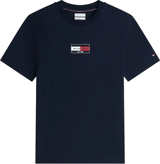 Tommy Hilfiger Brand Love Small Flag Tee Navy L