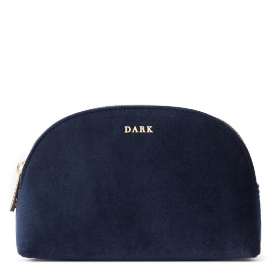 DARK Velvet Make-Up Pouch Small Navy Blue DARK Velvet Make-Up Pouch Small Navy Blue