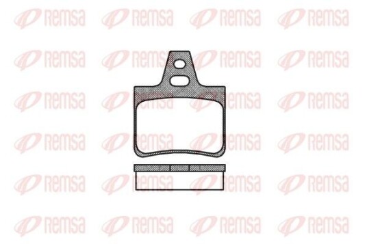 Bremseklosser REMSA 0311.00 Bremseklosser REMSA 0311.00