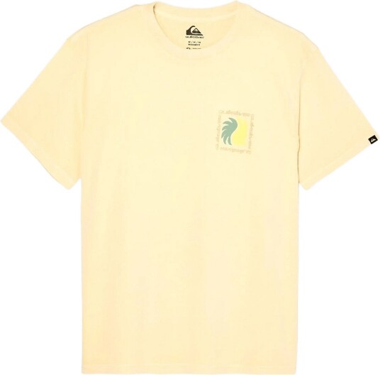 Quiksilver Evo Vibes Ss Yellow M