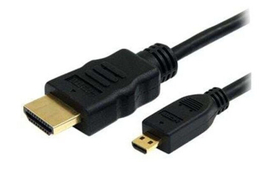 StarTech 3m HDMI Kabel med Ethernet - Type D Micro - Svart StarTech 3m HDMI Kabel med Ethernet - Type D Micro - Svart