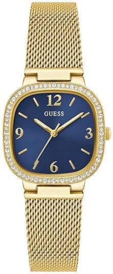 Guess Dameklokke GW0354L6 Tapestry Blå/Gulltonet stål Guess Dameklokke GW0354L6 Tapestry Blå/Gulltonet stål
