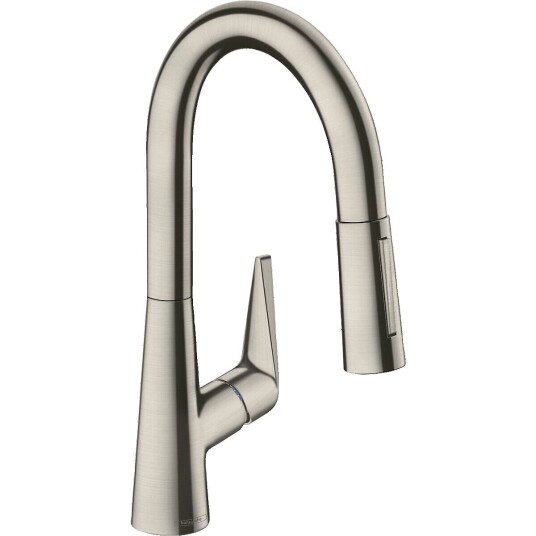 Hansgrohe Talis M51 Kjøkkenbatteri Med uttrekkbar dusj, 2jet, Børstet Stål