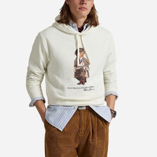 Ralph Lauren Polo Herre Gensere & Hettegensere Hvit M