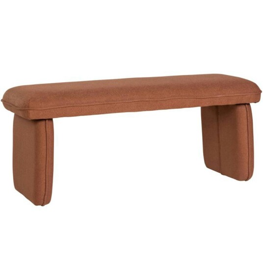 Hübsch Mellow Benk Maroon