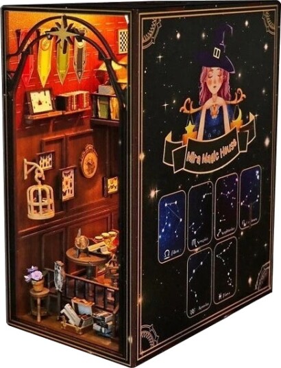 Book Nook Miras Magiske Hus