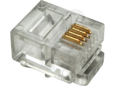 Solarix Rj11 Cat3 Utp 6P4c Uskjermet Kabelkontakt 11006400