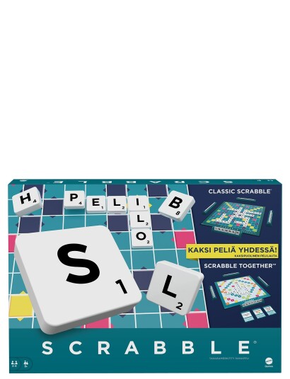Mattel Games Games Scrabble - Multi/patterned - FINNISH Mattel Games Games Scrabble - Multi/patterned - FINNISH
