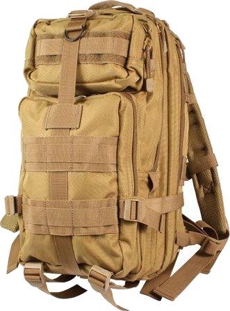 Rothco transportryggsekk m. MOLLE 25L Brun