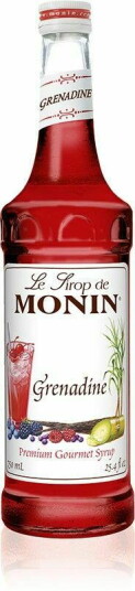 Monin Sirup Grenadine Rød Fl 70