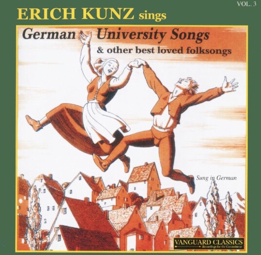 Erich Kunz German University Songs Vol. 3 CD