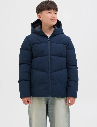 Jack & Jones Jjglobal Puffer Jacket Jnr Navy 176