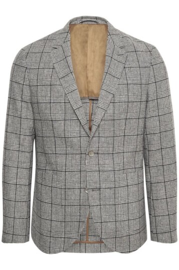 Matinique george rutete blazer grå herre ull 50 Matinique george rutete blazer grå herre ull 50