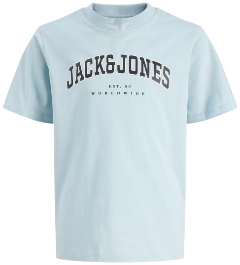 Jack & Jones Jjecaleb Varsity Tee Ss O Neck Noos Jnr Blue 164