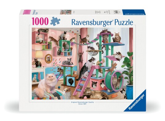 Ravensburger Cat Tree Heaven 1000 Stk Dyr 14 År Ravensburger Cat Tree Heaven 1000 Stk Dyr 14 År