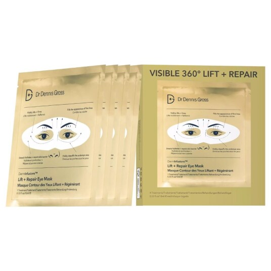 Dr Dennis Gross Derminfusion Fill + Repair Eye Mask 4stk