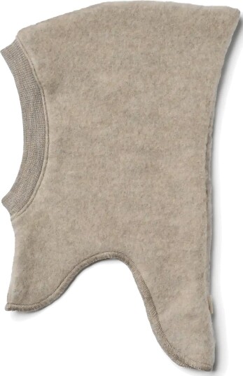 Wheat Wool Fleece Balaclava Eli   KHAKI MELANGE   6 8Y