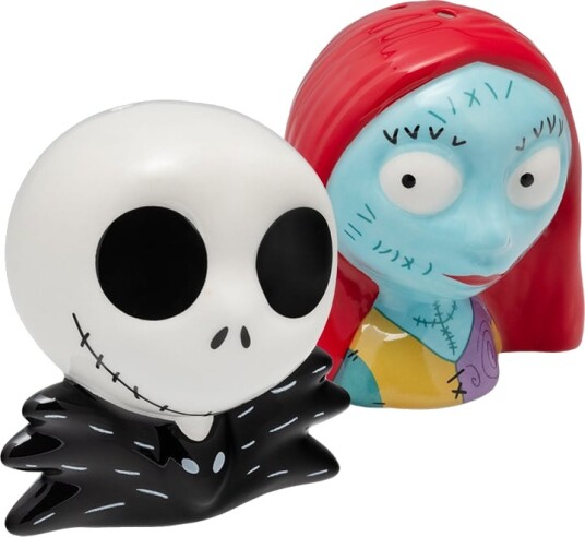 Paladone Salt- og pepperkvern fra Nightmare Before Christmas, Keramisk, Flerfarget
