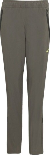 Real Madrid Treningsbukser Tiro 25 Competition Vis Tech Travel Grå/Gul Barn adidas størrelse 152 cm