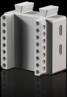Rittal Sv 9635.630 Adapterseksjoner Polyamid Lysegrå 8 Stykker 136 G 9635630 Rittal Sv 9635.630 Adapterseksjoner Polyamid Lysegrå 8 Stykker 136 G 9635630