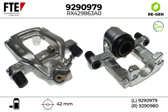 FTE 9290979 Bremsecaliper FTE 9290979 Bremsecaliper