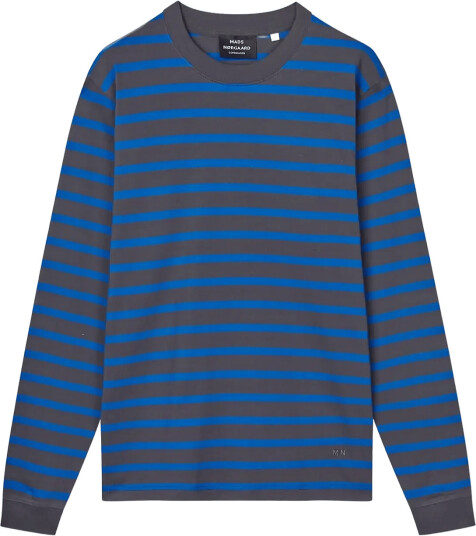 Mads Nørgaard Cotton Jersey Stripe Frode Tee Ls Navy M Mads Nørgaard Cotton Jersey Stripe Frode Tee Ls Navy M