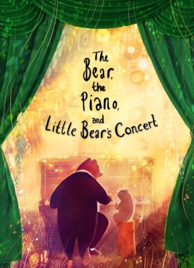 The Bear, The Piano And Little Bear'S Concert Av David Litchfield