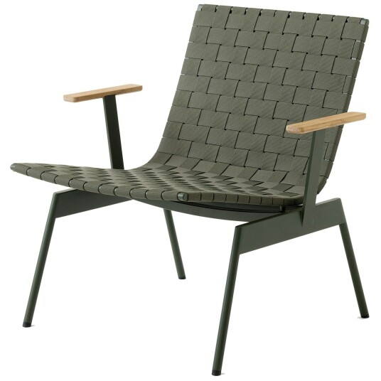 &Tradition &Tradition Ville AV45 Loungestol Med Armlener Bronze Green &Tradition &Tradition Ville AV45 Loungestol Med Armlener Bronze Green