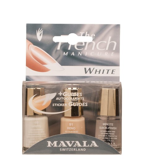 French Manicure White French Manicure White