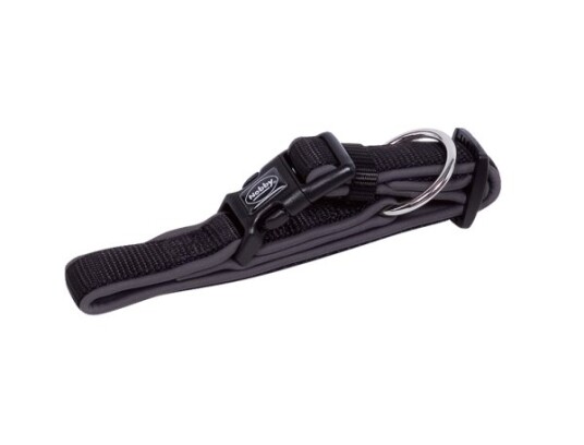 Nobby Classic Preno Universell Standard Krage Sort Neopren Nylon Monokromatisk Xs S