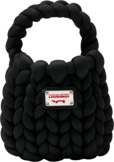 Loverboy by Charles Jeffrey, Dame, Vesker, Svart, ONE SIZE,