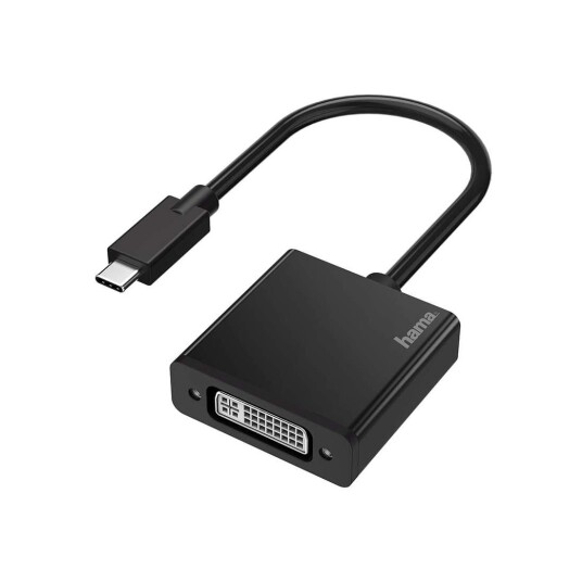 HAMA Adapter Video Usb c Til DVI Ultra hd 4K