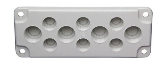 FIBOX Cable gland plate set mb10016-pm complete. FIBOX Cable gland plate set mb10016-pm complete.