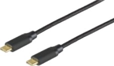 S-Conn Bs20-70025 1 M Usb C Usb C Usb 3.2 Gen 2 3.1 Gen 2 Svart