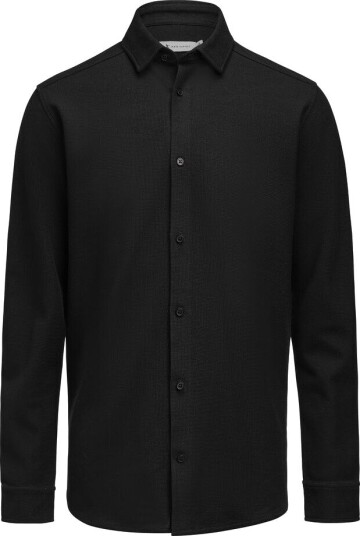 James Harvest Skjorte Hicksville 2113043 Svart 3XL