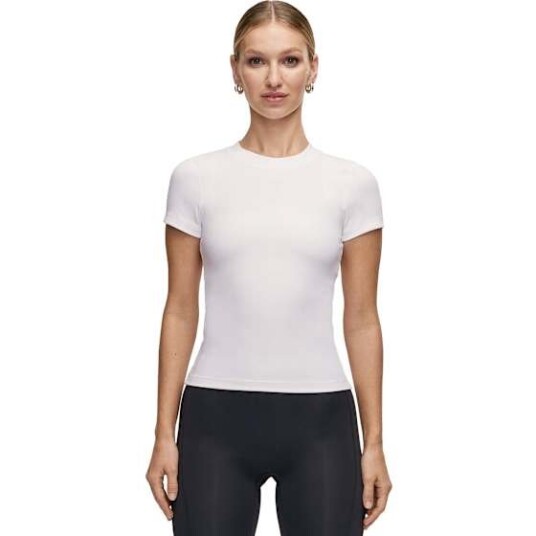 Casall Defined Rib Tee   White   L