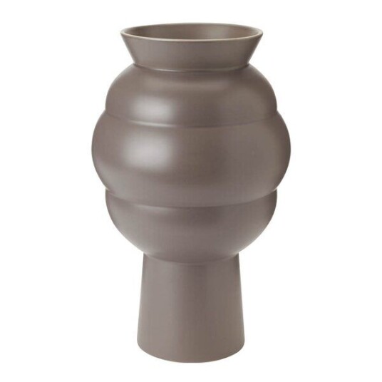 Knabstrup Keramik - Tortus Archie vase No4 37 cm dark grey Knabstrup Keramik - Tortus Archie vase No4 37 cm dark grey