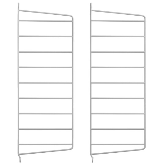 String String Gavler 20x50 cm 2 pk Grå