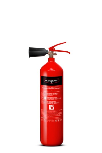 Housegard Koldioxid Brannslukker 2kg med Effektklasse 34B Housegard Koldioxid Brannslukker 2kg med Effektklasse 34B