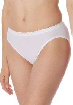 Schiesser Truser Luxury Rio Briefs Hvit bomull 42 Dame