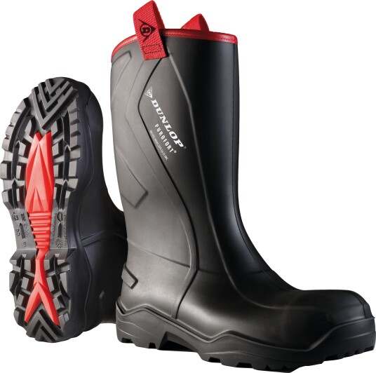 Dunlop Purofort+ Rugged Verne støvel svart S5 49 Sko