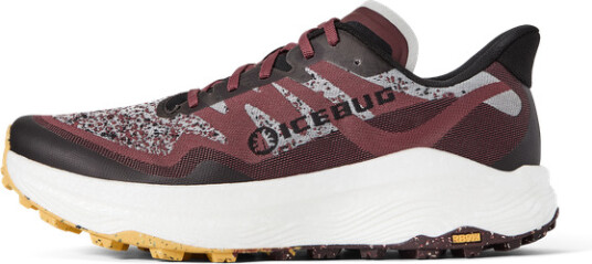 Icebug Järv Women's RB9X   Dark Cherry/Yellow